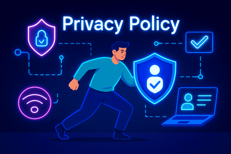 מדיניות פרטיות - אלמנטי אבטחה